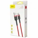 Кабель Baseus CATKLF-U09 Cafule USB Type-C USB 2A 300см Red - зображення 5