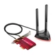 Бездротовий адаптер PCIe TP-Link ARCHER TX3000E (AX3000, Wi-Fi 6, Bluetooth 5.0, WPA3, 2 внешних выносных антенны) - зображення 2
