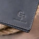 Мужской кожаный кошелек GRANDE PELLE 11309 Черный - изображение 2