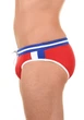 Пляжные плавки на резинке David DM7-028 46(S) Красный - изображение 3