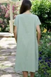 Широкая пляжная туника AnastaSea 2565 A-96L 56(5XL) Бирюзовый - изображение 3