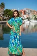 Довге пляжне плаття на гудзиках Indiano 21NI-364 V 50(XXL) Принт - зображення 1
