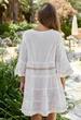 Пляжная туника с рукавами и&nbsp;вышивкой Fresh Cotton 2306 F-7C 46(L) Шампань - изображение 2