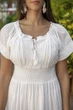Пляжное платье длинное в пол Fresh Cotton 2509 F-1C 50(XXL) Белый - изображение 2