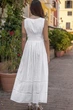 Длинное пляжное платье Fresh Cotton 2409 F-1C 46(L) Белый - изображение 2