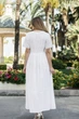 Довга пляжна туніка на гудзиках Fresh Cotton 2505 F-1C 46(L) Білий - зображення 3