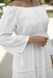Пляжное платье с длинными рукавами Fresh Cotton 2513 F-1C 44(M) Белый - изображение 2