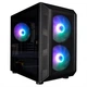 Корпус 1stPlayer D3-G7-PLUS RGB Black без БП - изображение 1