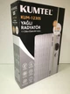 Масляный радиатор обогреватель KUMTEL KUM-1230S White - изображение 7