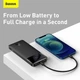 Павербанк Baseus 10000 mAh 20W 3A Power Bank Bipow Digital Display Швидка зарядка Quick Charge 3.0+PD3.0 2USB/1Type-C Black (PPDML-L01) - зображення 13