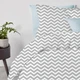 Наволочка Cosas GREY ZIGZAG Ранфорс 50x70 (4822052250778) - изображение 2