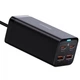 Зарядний пристрій Baseus GaN3 Pro Desktop Fast Charger 2Type-C+2USB 100W CCGP000101 Black - зображення 3