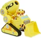 Щенячий патруль бетономеситель Крепыша Paw Patrol Rubble’s Deluxe Movie Transforming Toy Car (6061928) - изображение 2