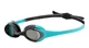 Детские очки для плавания в бассейне Arena Spider Kids (004310-201) black-turquoise - изображение 3
