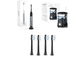 НАБІР DENTAL 3В1: ЗУБНА ЩІТКА 9.0 (BLACK) + НАСАДКИ 4 ШТ. + СТАЦІОНАРНИЙ ІРИГАТОР 7.0 - зображення 1
