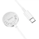Беспроводное зарядное для смарт-часов Qi HOCO CW39C Wireless charger Type-C для iWatch 1-7/SE Series - изображение 5