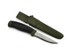 Нож с чехлом Morakniv 12494 Companion Green Heavy Duty MG, 224 мм - изображение 1