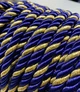 Шнур декоративный Кант синий с золотом 0,011 х 1м (100-12012) - изображение 4