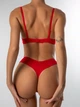 Комплект Dream Academy Gold Dream 1603 Бюстгальтер Push-up и трусики 1603 Красный 80С/L (13804) - изображение 2