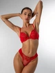 Комплект Dream Academy Gold Dream 1603 Бюстгальтер Push-up и трусики 1603 Красный 80С/L (13804) - изображение 7