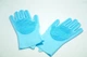 Cиліконові рукавички Magic Silicone Gloves Blue - изображение 2