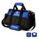 Сумка для инструмента Workpro WP281007 с пластиковым водонепроницаемым основанием (Черный) - изображение 5
