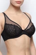 Мягкий бюстгальтер с кружевом Orhideja 199-795 Nero 80F Черный - изображение 5