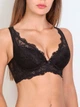 Кружевное бюстье с чашкой Orhideja 803-345 Nero 75D Черный - изображение 1