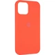 Чохол Fiji Silicone Case для Apple iPhone 14 бампер накладка Soft Touch з мікрофіброю Red - зображення 1