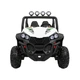 Електроавтомобіль Ramiz Buggy 4x4 LIFT 2х12 В білий 3+ PA.S2588-LIFT.BIA - зображення 3