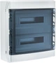 Розподільний щит IDE Ecology 2x18 модулів IP65 з шинами N та PE 436x418x148 мм (CDN36PT2F/RR) - зображення 1