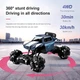 Машинка на радіокеруванні Puxida RC Cars 1:16 Scale Remote Control Truck синьо-чорного кольору - зображення 4