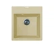 Кухонная мойка Adamant BRICK ivory 460x515x200 мм, без крыла 46 см - изображение 1