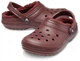 Жіночі сабо з хутром CROCS Classic Lined Clog 37 бордовий 203591 - зображення 1