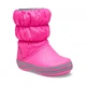 Детские зимние сапоги Crocs Winter Puff Boot Kids 23 розовый/серый 14613 - изображение 3