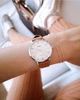 Женские часы Casio LTP-VT01L-5B Золотистые с серебристым/коричневым - изображение 5