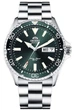 Мужские современные часы Orient RA-AA0004E19B Зеленые с серебристым - изображение 3