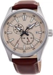 Мужские наручные часы Orient RA-AK0405Y10B Желтые с серебристым/коричневым - изображение 2