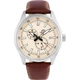Мужские наручные часы Orient RA-AK0405Y10B Желтые с серебристым/коричневым - изображение 4