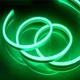 Лента силиконовая LED NEON 5M Зеленая 12V Яркое освещение Гибкий силикон - изображение 2
