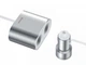 Автомобильное зарядное устройство Baseus High Efficiency One to Two Cigarette Lighter Silver - изображение 4