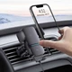 Держатель для телефона автодержатель с БЗП Baseus Light Electric Holder Wireless Charger 15W Black (CGZX000001) - изображение 6