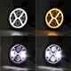 Универсальные светодиодные led фары 7 дюймов Led DRL лед фары Autoexpect (90230) - изображение 5