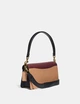 Шкіряна жіноча сумка Tabby Shoulder Bag 26 In Colorblock CH2 коричнева - зображення 2