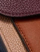 Шкіряна жіноча сумка Tabby Shoulder Bag 26 In Colorblock CH2 коричнева - зображення 6