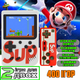 Портативная игровая консоль с геймпадом на 400 игр SUP GameboyBox 8bit мини ретро приставка с экраном dendy White - изображение 1
