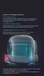 Автоматичний туалет для кішок TONEPIE T-01 WiFi OZON-стерилізація Білий - зображення 8