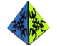 QiYi MoFangGe Gear Pyraminx | Пірамідка Рубіка шестеренчаста - зображення 4