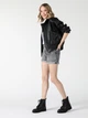 Куртка из искусственной кожи женская Colin's CL1057279BLK M Черная (8683197062352) - изображение 4