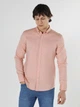 Рубашка хлопковая мужская Colin's CL1048576PSL S Salmon (8683197149916) - изображение 3